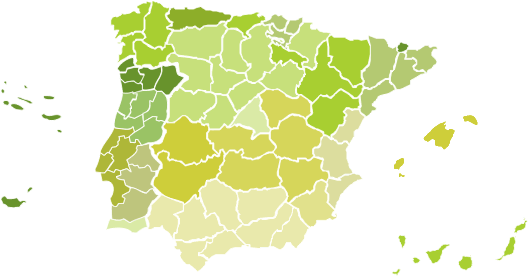 Casas rurales en España, Portugal y Andorra